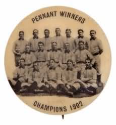 1902 Pittsburgh Pirates Champions Pin